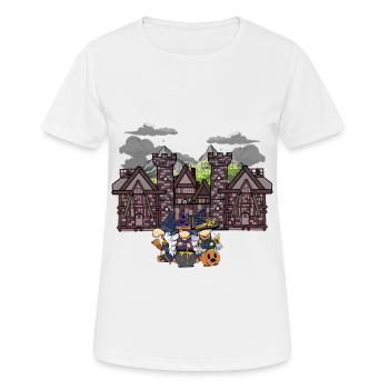 Mittelalter Hexe Hexen Halloween hexerei Märchen - Frauen T-Shirt atmungsaktiv - Weiß - Vorne - AI Model Female 172 dark (172cm)
