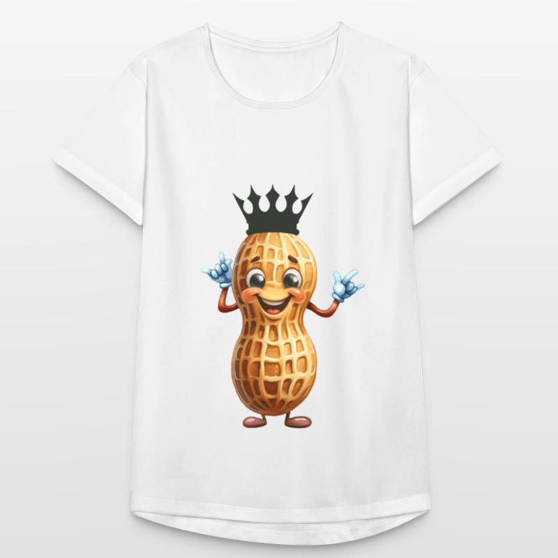 Peanut King Peanuts Nut Nuts Peanuts Women's Breathable T-Shirt