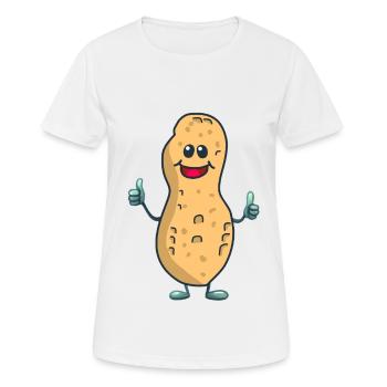Gagnant Cacahuète Gagner Gagner Succès Réussi - T-shirt respirant Femme - blanc - Devant - AI Model Female 172 dark (172cm)