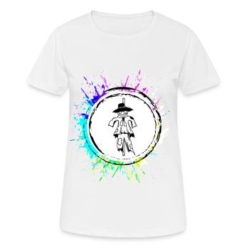 Scarecrow - Women's Breathable T-Shirt - white - Front - AI Model Female 172 dark (172cm)