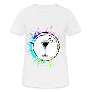 Tequilla Alcohol - Women's Breathable T-Shirt - white - Front - AI Model Female 172 dark (172cm)