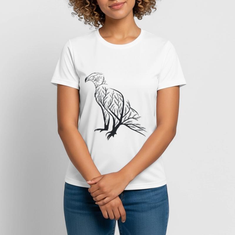 Eagle Eagle Bird Raptor Women's Breathable T-Shirt