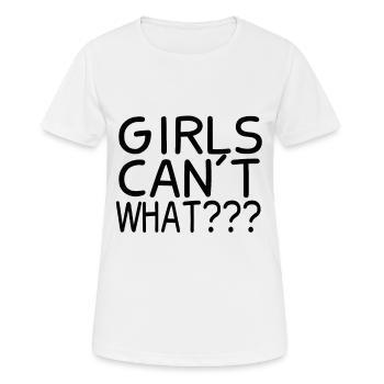 Cadeau féministe féministe féministe - T-shirt respirant Femme - blanc - Devant - AI Model Female 172 dark (172cm)