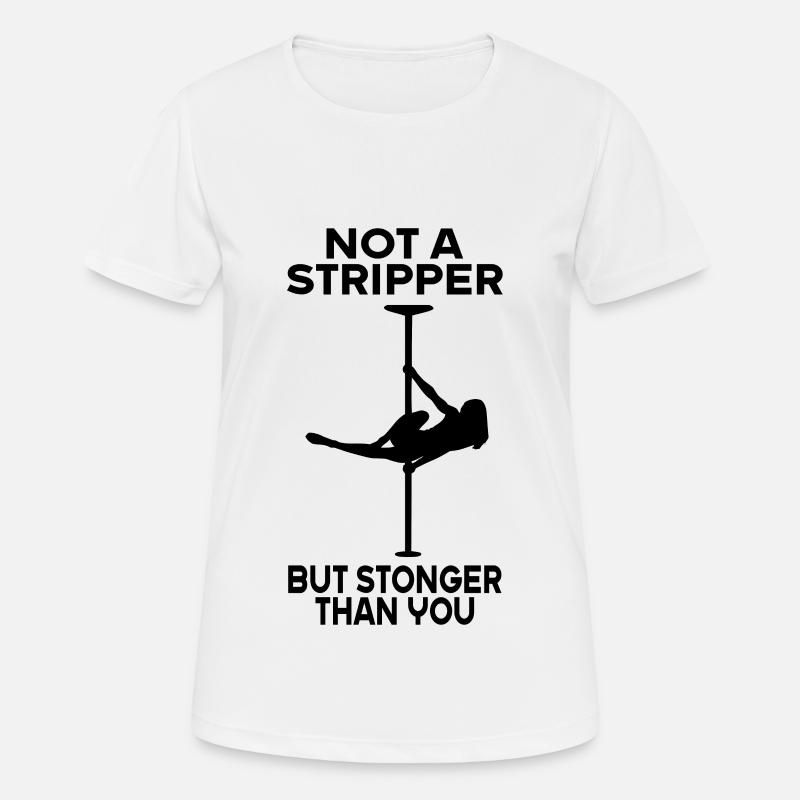 Pole dance pole dance gift - Women's Breathable T-Shirt - white