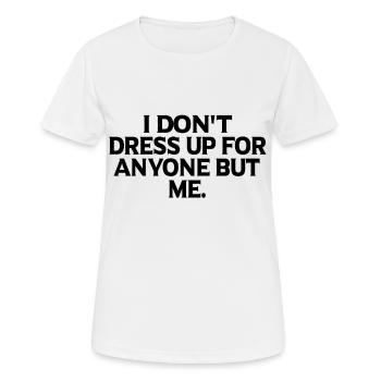 Feministin Feminismus Emanzipation Geschenk - Frauen T-Shirt atmungsaktiv - Weiß - Vorne - AI Model Female 172 dark (172cm)