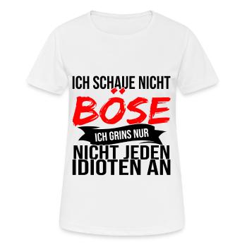 Lustige Sprüche Beleidigungen Sarkasmus - Frauen T-Shirt atmungsaktiv - Weiß - Vorne - AI Model Female 172 dark (172cm)