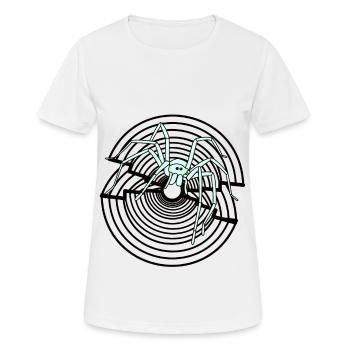 Spinne Fantasy Spinnennetz Haustiere Kinder cool - Frauen T-Shirt atmungsaktiv - Weiß - Vorne - AI Model Female 172 dark (172cm)