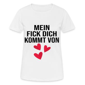Lustige Sprüche Beleidigungen Sarkasmus - Frauen T-Shirt atmungsaktiv - Weiß - Vorne - AI Model Female 172 dark (172cm)