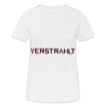 Radiates Anaglyph 3D Druff Gift LSD - Women's Breathable T-Shirt - white - Front - AI Model Female 172 dark (172cm)