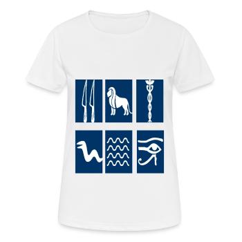 Nur Connect, bbc bbc2 bbc4 british tv em forster - Frauen T-Shirt atmungsaktiv - Weiß - Vorne - AI Model Female 172 dark (172cm)