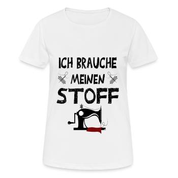 Schneider Lustig - Frauen T-Shirt atmungsaktiv - Weiß - Vorne - AI Model Female 172 dark (172cm)