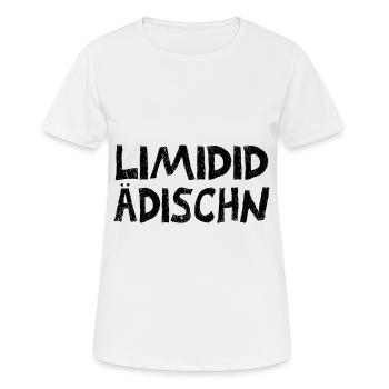 Limidid Ädischn Fränkisch - Frauen T-Shirt atmungsaktiv - Weiß - Vorne - AI Model Female 172 dark (172cm)