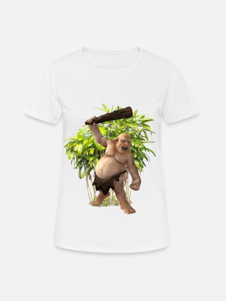 Troll - Women's Breathable T-Shirt - white