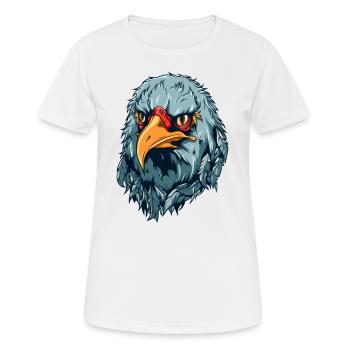 Eagle Eagle Head - Women's Breathable T-Shirt - white - Front - AI Model Female 172 dark (172cm)