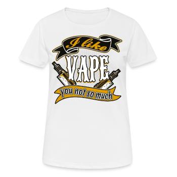 Vape steamer vintage - Women's Breathable T-Shirt - white - Front - AI Model Female 172 dark (172cm)
