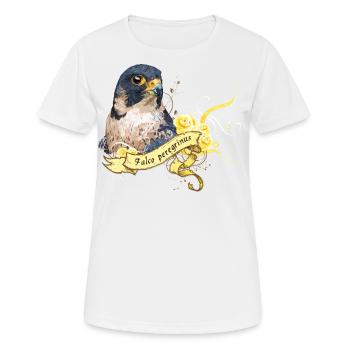 Le faucon pèlerin - T-shirt respirant Femme - blanc - Devant - AI Model Female 172 dark (172cm)
