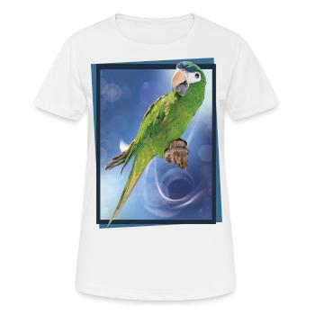 Le noble ara - T-shirt respirant Femme - blanc - Devant - AI Model Female 172 dark (172cm)