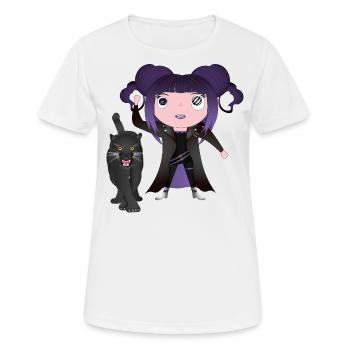 Lana - T-shirt respirant Femme - blanc - Devant - AI Model Female 172 dark (172cm)