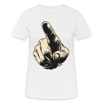Index - T-shirt respirant Femme - blanc - Devant - AI Model Female 172 dark (172cm)