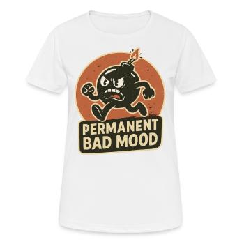 Angry Bomb: Always in a bad mood - Women's Breathable T-Shirt - white - Front - AI Model Female 172 dark (172cm)