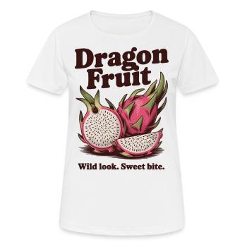 Drachenfrucht Exotisch & Süß - Frauen T-Shirt atmungsaktiv - Weiß - Vorne - AI Model Female 172 dark (172cm)