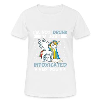 Magical Mythical Clouds Drunkard Beer Rainbow Top - Women's Breathable T-Shirt - white - Front - AI Model Female 172 dark (172cm)