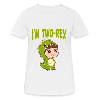Celebration Candle Birthday Cake Collection I'm - Frauen T-Shirt atmungsaktiv - Weiß - Vorne - AI Model Female 172 dark (172cm)