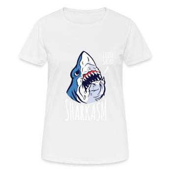 Collection of Requirements of the Martial Arts - T-shirt respirant Femme - blanc - Devant - AI Model Female 172 dark (172cm)