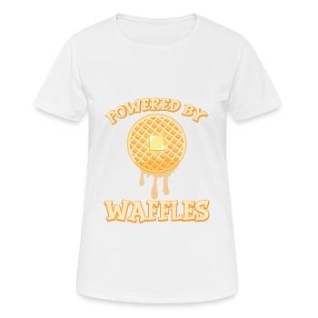 Bake Food Butter Snack Cake Baking Collection - T-shirt respirant Femme - blanc - Devant - AI Model Female 172 dark (172cm)