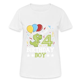Celebration Candle Birthday Cake Collection - Frauen T-Shirt atmungsaktiv - Weiß - Vorne - AI Model Female 172 dark (172cm)