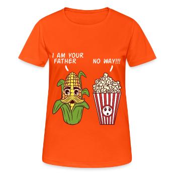 Vegan Farm Vegetable Yellow Cooking Collection - Women's Breathable T-Shirt - neon orange - Front - AI Model Female 172 dark (172cm)