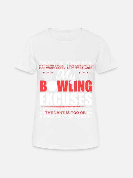 Threw The Wrong My Thumb Stuck I Got Distracted - Frauen T-Shirt atmungsaktiv - Weiß