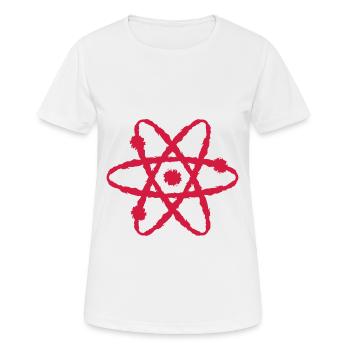 Scientific symbol - Women's Breathable T-Shirt - white - Front - AI Model Female 172 dark (172cm)