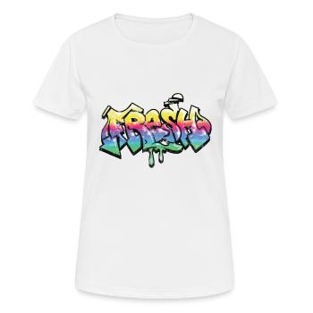 Fresh - Women's Breathable T-Shirt - white - Front - AI Model Female 172 dark (172cm)