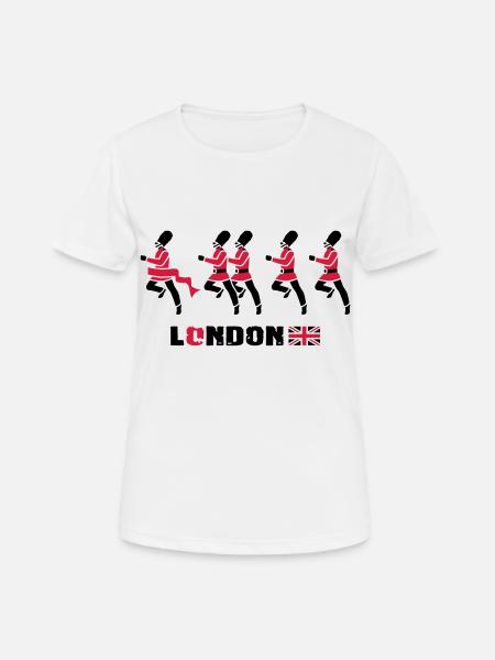 London - Royal Guard - Women's Breathable T-Shirt - white
