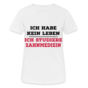 DENTISTES - T-shirt respirant Femme - blanc - Devant - AI Model Female 172 dark (172cm)