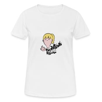 Funny sayings - Women's Breathable T-Shirt - white - Front - AI Model Female 172 dark (172cm)