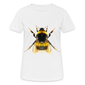 Bourdon - T-shirt respirant Femme - blanc - Devant - AI Model Female 172 dark (172cm)