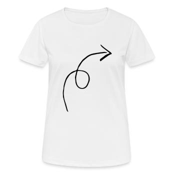 Arrow - Women's Breathable T-Shirt - white - Front - AI Model Female 172 dark (172cm)