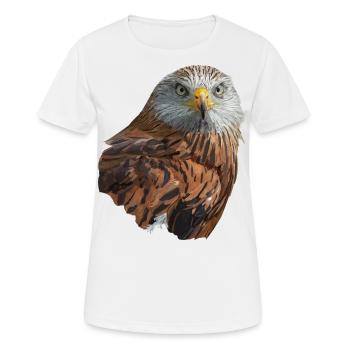Echter Milan - Frauen T-Shirt atmungsaktiv - Weiß - Vorne - AI Model Female 172 dark (172cm)
