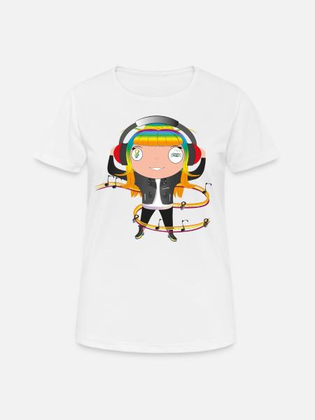 Wuss - Women's Breathable T-Shirt - white
