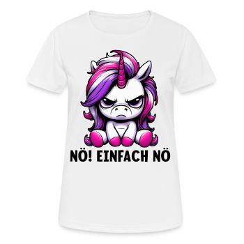 Nope, just nope - Women's Breathable T-Shirt - white - Front - AI Model Female 172 dark (172cm)