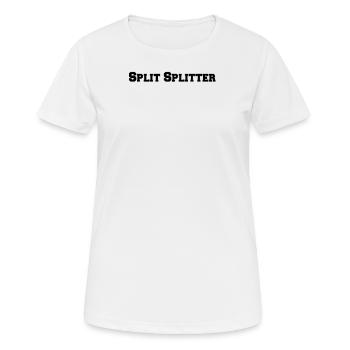 Bowling - Split Splitter - Women's Breathable T-Shirt - white - Front - AI Model Female 172 dark (172cm)