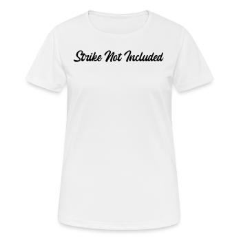 Bowling - Strike Not Included - Women's Breathable T-Shirt - white - Front - AI Model Female 172 dark (172cm)