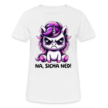 Na Sicha Ned - T-shirt respirant Femme - blanc - Devant - AI Model Female 172 dark (172cm)