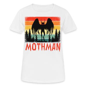 Papillon de nuit - T-shirt respirant Femme - blanc - Devant - AI Model Female 172 dark (172cm)