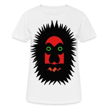 Fischhaken - Frauen T-Shirt atmungsaktiv - Weiß - Vorne - AI Model Female 172 dark (172cm)