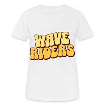 Kitesurf Kitesurfer Kiteboard - T-shirt respirant Femme - blanc - Devant - AI Model Female 172 dark (172cm)