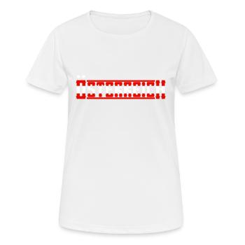 osterreich - Women's Breathable T-Shirt - white - Front - AI Model Female 172 dark (172cm)