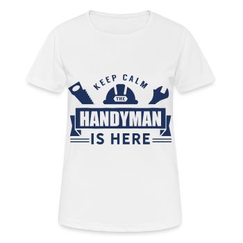 DIY Tinkerer Tinkerer Hobbyist DIY Craftsmen - Women's Breathable T-Shirt - white - Front - AI Model Female 172 dark (172cm)